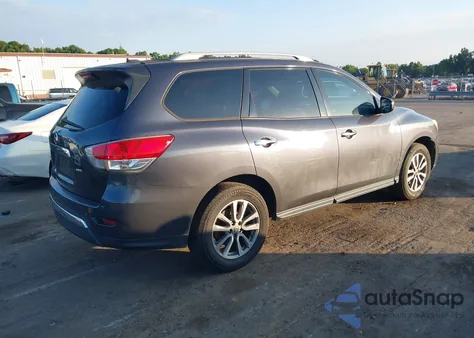2014 Nissan Pathfinder S/Sv/Sl/Platinum z USA, uszkodzony, nr VIN 5N1AR2MMXEC672054